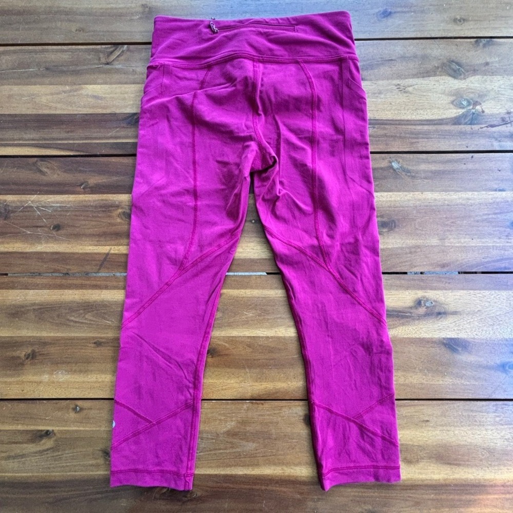 Lululemon Pace Rival Leggings High-Rise Magenta Size 6 - Picture 5 of 5